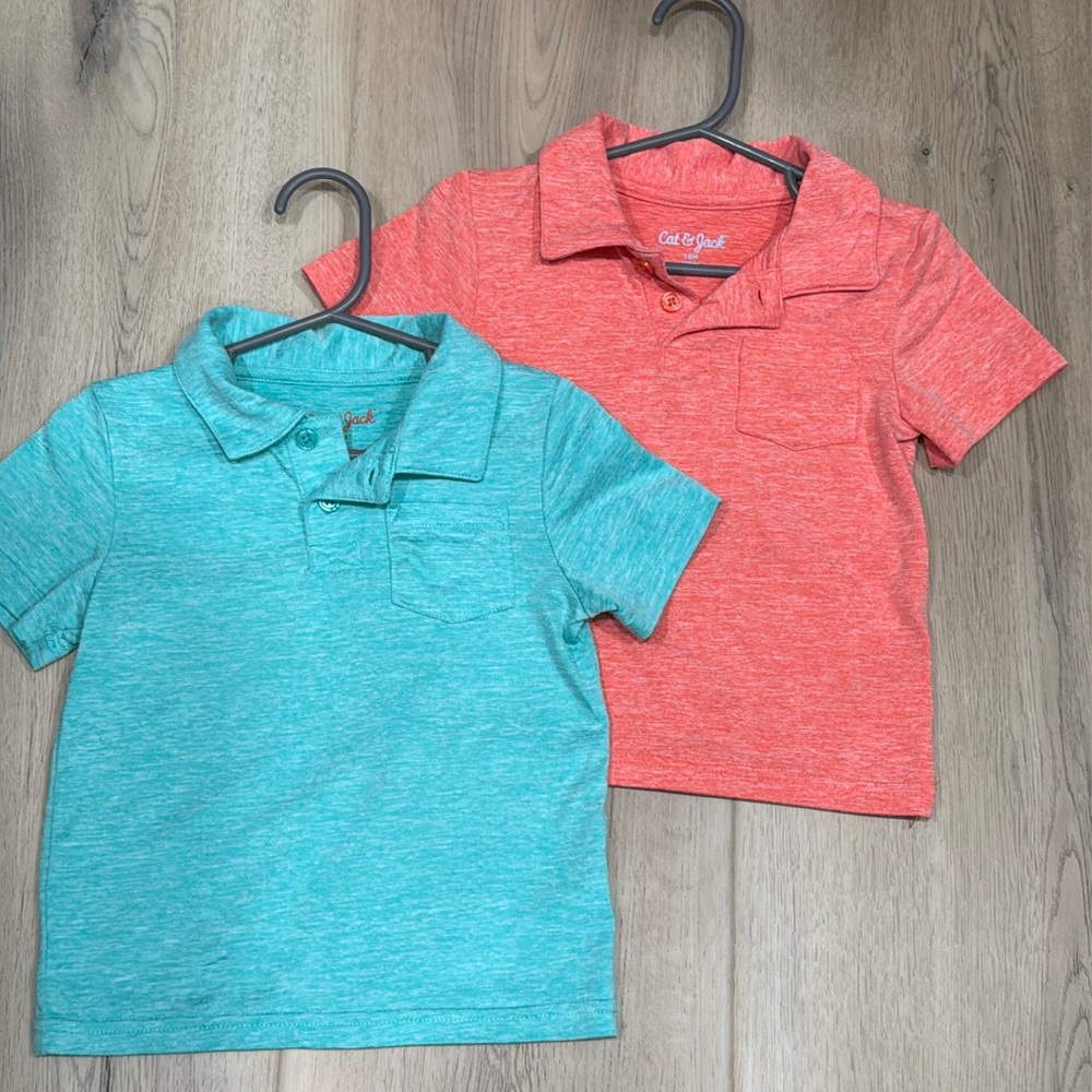 2 Cat & Jacket - 18m Polo Shirt
